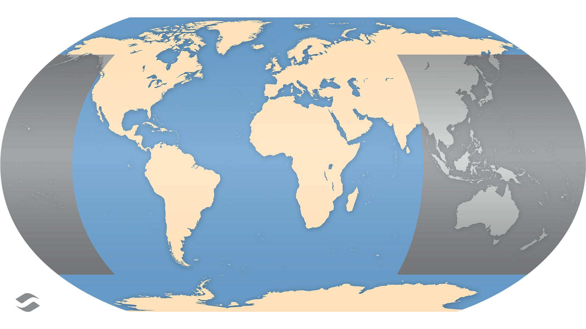 Galileo coverage map