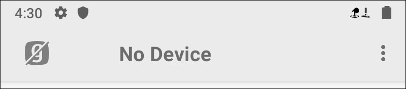 Geode Connect Android Bluetooth Connection
